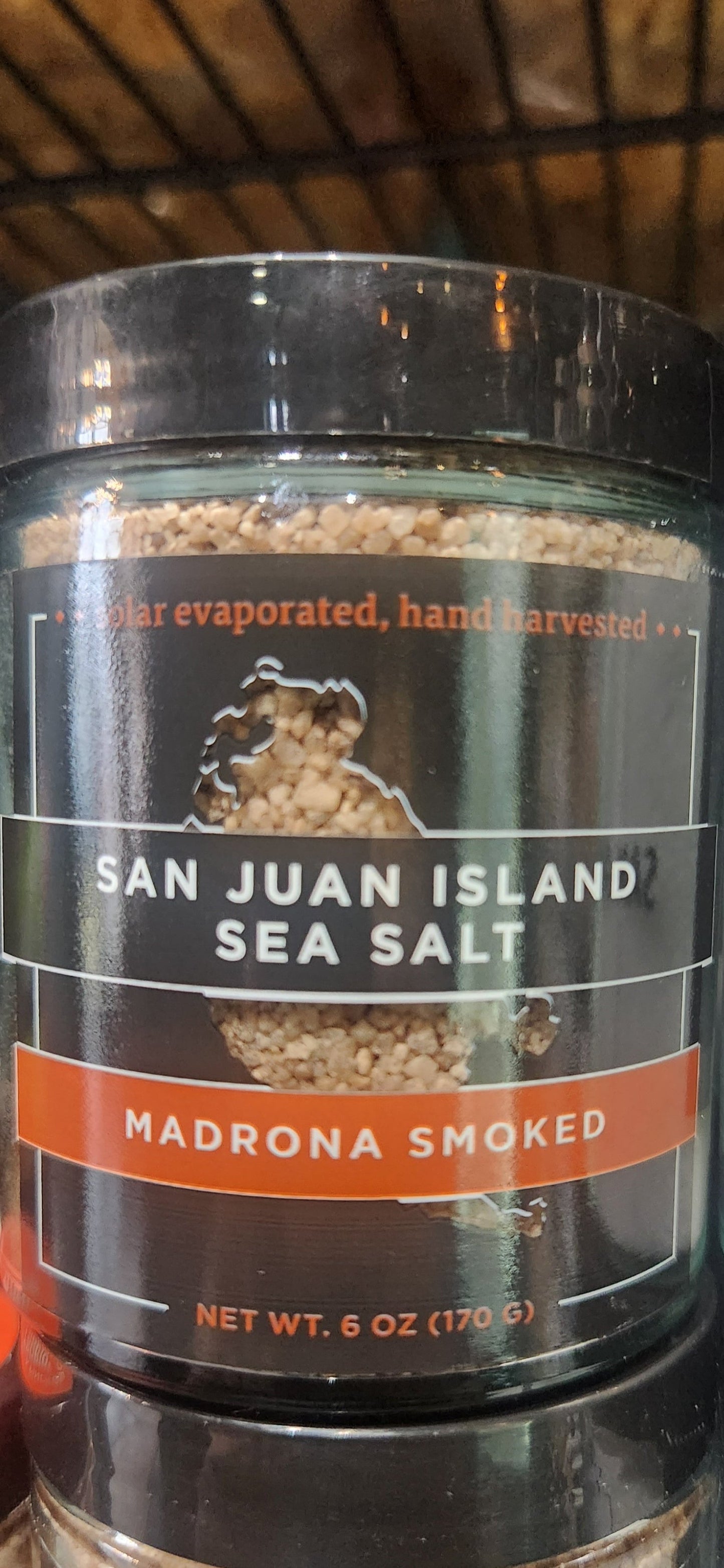 Madrona Smoked Sea Salt Jar